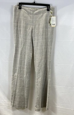 Pantalones para mujer Elevenses grises The Brighton mezcla de lana pantalones de pierna ancha talla 6 Foto 1 de 4