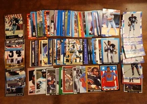 Bo Jackson ÉNORME LOT RARE DE 120 CARTES 🏈⚾️ Raiders Royals White Sox Auburn - Photo 1 sur 12
