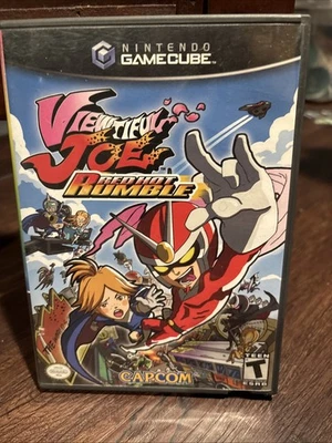 Viewtiful Joe Red Hot Rumble Nintendo GameCube, No Manual, Tested - Image 1 of 4