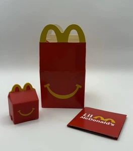 Juguete Happy Meal Restaurante Lil McDonald’s #3 Mini Caja Happy Meal Roja 2025 - Imagen 1 de 1