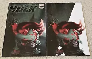 IMMORTAL HULK 17 RAHZZAH RED SHE-HULK EXCLUSIVE WHITE VIRGIN VARIANT 2-PK HOT! - Picture 1 of 3