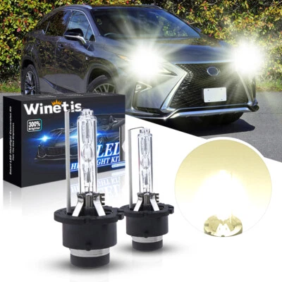 For Lexus RX300 RX330 RX350 D2S Headlight Xenon Replacement 4300K Low Beam Bulbs - Image 1 of 4
