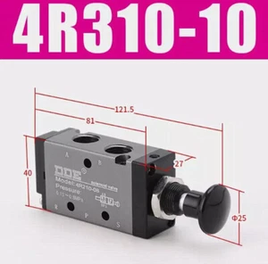 1 Stück 4R310-10 Mechanik Luftventil Push-Pull manuell Muldenkipper Heckklappenventil Teil - Bild 1 von 1