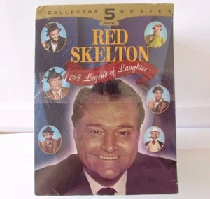 Red Skelton A Legend Of Laughter 5 VHS Collector Series Box Set Pigeon Blunders - Picture 1 of 7