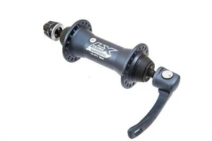 Pincho de liberación rápida con cubo de bicicleta/bicicleta delantero Shimano Deore LX - azul - Imagen 1 de 1