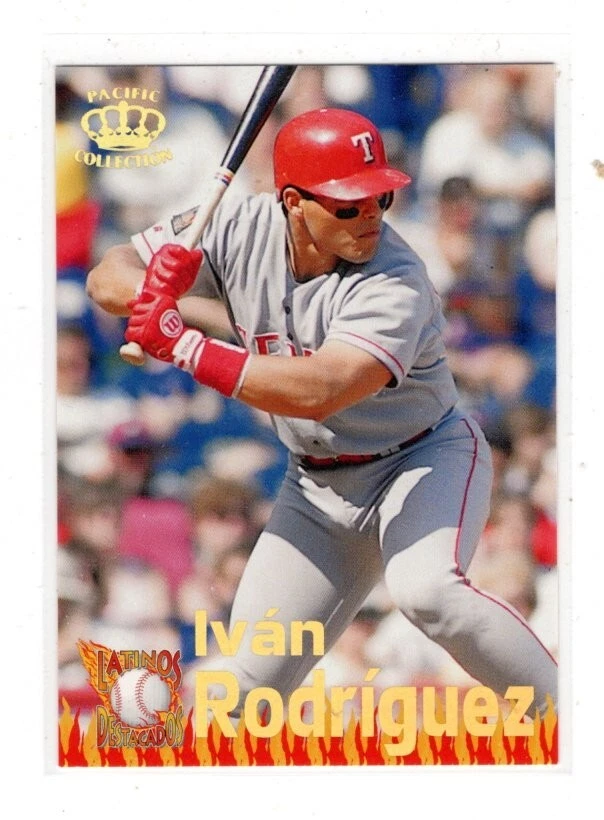 1995 Pacific Latinos Destacados #31 Ivan Rodriguez Insert - Image 1 of 1
