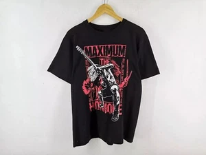 Maximum The Hormone Band Reprint basic black Unisex T shirt cotton - Picture 1 of 3