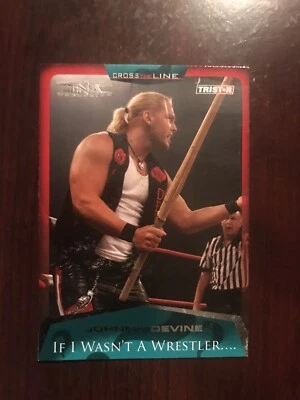 2008 Tristar TNA Cross The Line #37 - Johnny Devine - Image 1 of 2