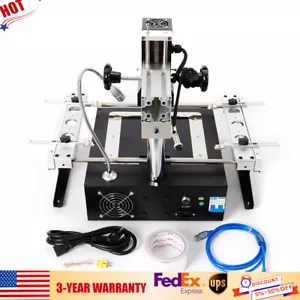 IR6500 BGA Rework Station SMD Infrarot Schweißgerät Löten Reballing Maschine 110V - Bild 1 von 12
