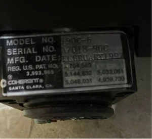 Argon laser ionico Coherent Innova serie 90C modello I90C-6 - Foto 1 di 11