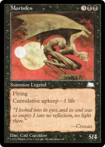 MORINFEN mtg NM Weatherlight 1 Rare - Picture 1 of 1