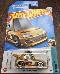 Hot Wheels 2024 Fast & Furious '94 Toyota Supra Gold HW Tooned #4/5 *NEU* - Bild 1 von 2