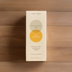Balance Me - AHA Glow Mask - Full Size 1.69 fl oz -NEW & SEALED - Picture 1 of 2