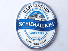 HARVIESTOUN Brewery -  Schiehallion  ...  Beer /Ale , Pump Clip , Badge