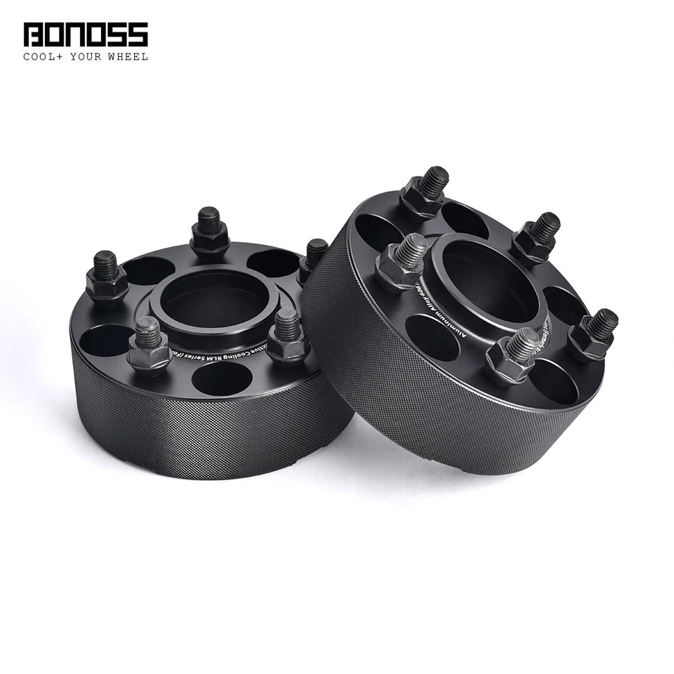 2x 50mm/2'' BONOSS Wheel Spacers 5x4.5'' for Hyundai Santa Fe CM Restyling 2010- - Image 1 of 4