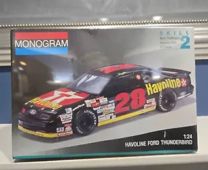 MONOGRAM HAVOLINE FORD THUNDERBIRD NASCAR KIT 2430 ~ 1:24 ~ New in Sealed Box - Picture 1 of 3