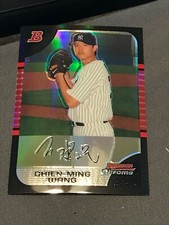  2005 Bowman Chrome Draft Refractors #4 Chien-Ming Wang YANKEES!