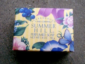 RARE vintage 1980s 1990s SEALED bar soap box SCARBOROUGH Summer Hill perfumed - Picture 1 of 2