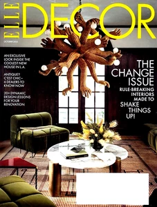 ELLE DECOR MAGAZINE - OCTOBER 2022 - THE CHANGE ISSUE - Picture 1 of 1