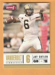 Jay Cutler Vanderbilt Commodores 2006 Aspire #36 Lincoln City Indiana 9I - Imagen 1 de 2