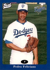 1996 Great Falls Dodgers Best #11 Pedro Feliciano Barrio Puerto Rico PR Card