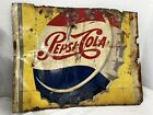 Large Vintage 1940’s Pepsi Sign from Demolished General Store
