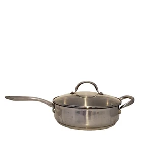 Wolfgang Puck Cafe Collection 10 Inch Saute Pan  With Lid 042008 - Picture 1 of 8