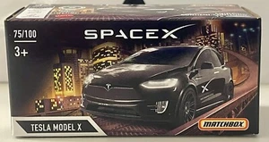 NEW MATCHBOX 2024 POWER GRAB - TESLA MODEL X #75/100 - BLACK (SPACE X) - SEALED - Picture 1 of 2
