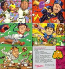 Barry Bonds #8 1993 Cardtoons parody 