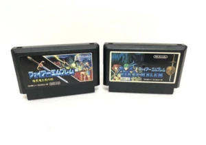 Fire Emblem Ankokuryu to Hikari no Tsurugi & Gaiden Nintendo Famicom NES Tested - Picture 1 of 3