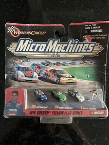 NEW Micro Machines Winner's Circle Jeff Gordon Yellow Flag Series Vtg 1999 - Picture 1 of 5