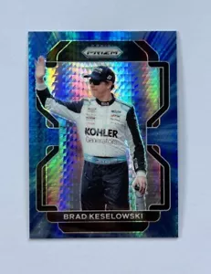 BRAD KESELOWSKI Kohler 2022 Panini Prizm Racing NASCAR Blue Prizm Card #35 - Foto 1 di 4