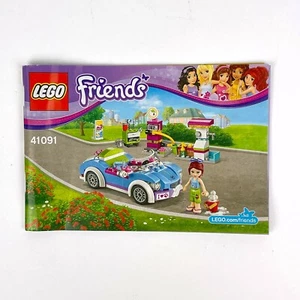 Lego Friends #41091 Mia's Roadster - Lego Manual ONLY! - Picture 1 of 4