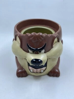 Vintage Tazmanian Devil TAZ Clark Griswold Christmas Vacation Candle Cup Rare - Image 1 of 4