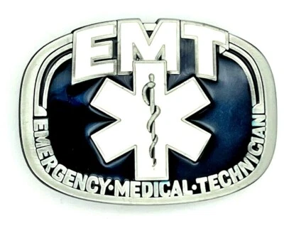 EMT Técnico Médico de Emergencia Médico Ambulancia Esmaltada Cinturón Hebilla Nuevo Foto 1 de 2