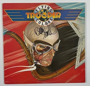 Trooper JSA signed Autogramm Album Schallplatte Vinyl Flying Colors - Bild 1 von 3