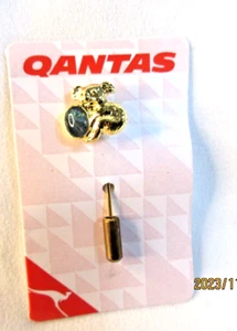 SPILLA STICK PLACCATA ORO OPALE NERO QANTAS Airlines KOALA ORSO SCURO PUBBLICITÀ - Foto 1 di 5