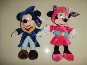 Plush Toy Disneyland Paris 20th Anniversary Mickey & Minnie - Picture 1 of 3