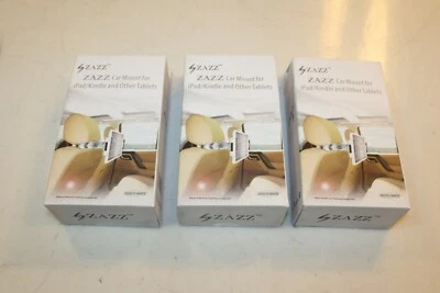 Zazz 360° Car Mount Headrest Stand for Tablet iPhone Smartphone iPad (Set of 3) - Image 1 of 4