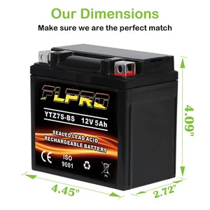 YTZ7S-BS Battery for BMW Cannondale Cannondale X440/X440S/EX400/ MX400/XC400 - Picture 1 of 7