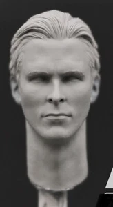 1/6 custom BRUCE WAYNE HEAD The Dark Knight Christian Bale Batman TDK - Picture 1 of 6