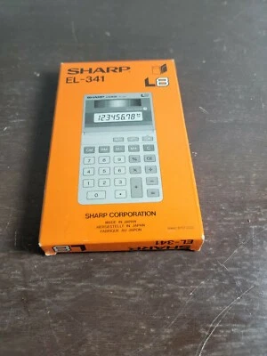 Vintage Sharp EL-341 ELSI Mate Solar Cell Calculator New - Image 1 of 4