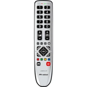 MELICONI Gumbody Pratico 2+ | Telecomando universale 2 in 1 per TV e Decoder con - Foto 1 di 1