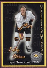 1997-98 Minnesota Golden Gophers Womens #15 Kelly Olson