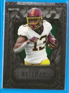 🔥 RASHOD BATEMAN 2021 Wild Card Matte WHITE Weekend Warrior Rookie SP #19/40 - Picture 1 of 1
