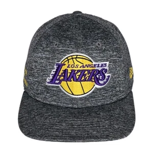 Los Angeles Lakers New Era 9FORTY Cotton Weave grau NBA Snapback Cap Mütze Neu mit Etikett - Bild 1 von 7
