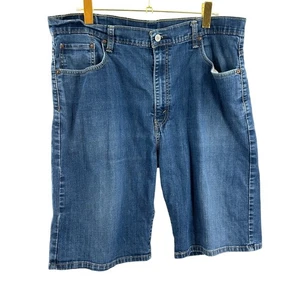 Levi's 569 Loose Fit Denim Jeans Shorts Herren Größe 40 Blau Freizeit - Bild 1 von 6