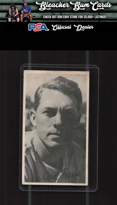 1936 Goudey Wide Pen Premiums (R314 Type 1) NNO Cecil Travis - Image 1 of 2