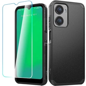 For Cricket Magic 2 5G/AT&T Propel 2 5G Case Strong Shockproof + Tempered Glass - Picture 1 of 36