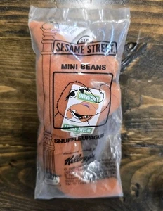 Vintage Beanie Babies 1999 Sesame Streat Snuffleupagus Kellog's Unopened Package - Picture 1 of 4